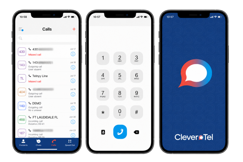 CleveroTel Mobile App